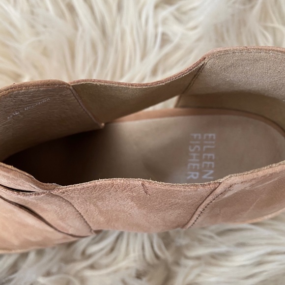 Eileen Fisher Walt Nubuck Booties - Picture 8 of 9